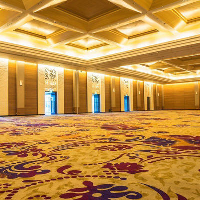 Couleur personnalisée MACHINE MADE Tapis Axminster pour le salon de l' hôtel Cinéma Théâtre domestique