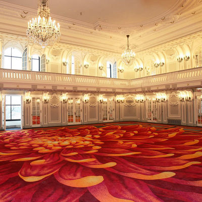 Couleur personnalisée MACHINE MADE Tapis Axminster pour le salon de l' hôtel Cinéma Théâtre domestique