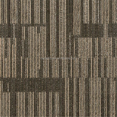 Plancher en vinyle à l'épreuve de l'eau avec support en PVC et motif de pile en boucle à plusieurs niveaux