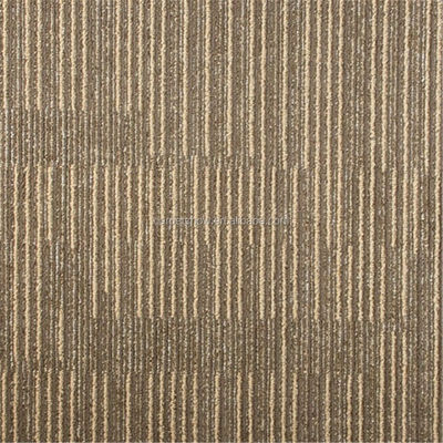 Plancher en vinyle à l'épreuve de l'eau avec support en PVC et motif de pile en boucle à plusieurs niveaux