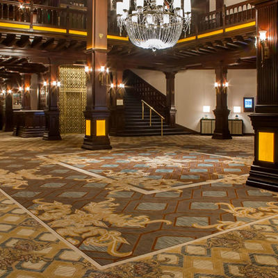 Couleur personnalisée Tapis Axminster pour salle de réunion