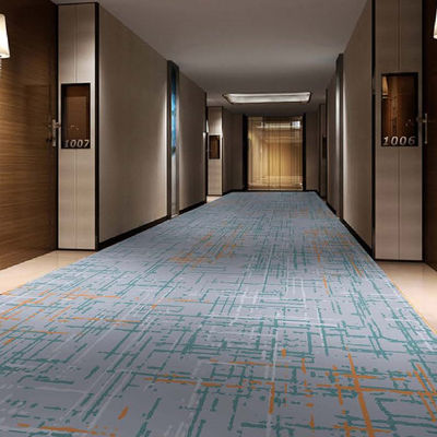 Tapis d'hôtel Axminster imprimé sur mesure avec motif moderne pour la fabrication murale