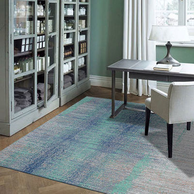 Rouleaux et carrés faits à la main, fabriqués à la machine, sur tapis de laine néo-zélandaise ignifuges
