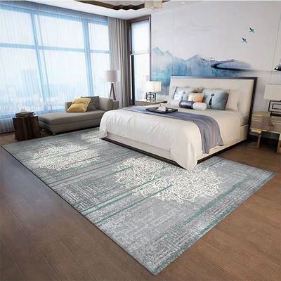 10 mm de hauteur de pile Tapis en laine de Nouvelle-Zélande Abstrait à la main pour la cuisine de l'hôtel