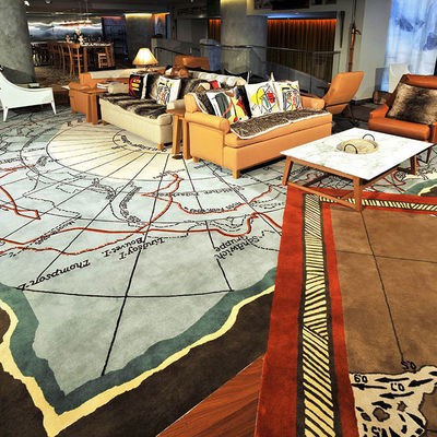 Tapis de casino de luxe à motifs floraux pour salon moderne