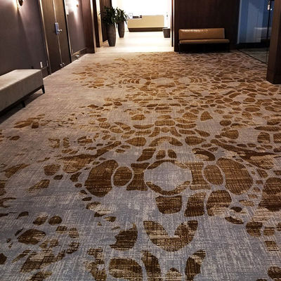 Des tapis de l' hôtel avec 80% de laine et 20% de nylon.