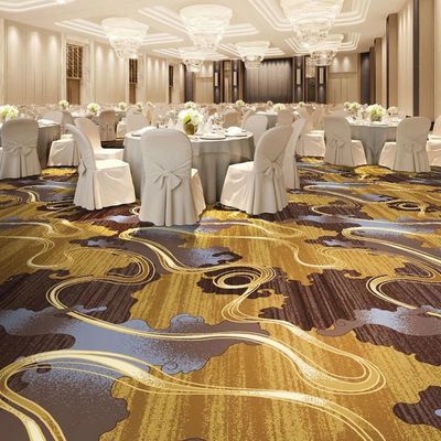 Tapis imprimé en nylon sur mesure pour hôtels salons entrées couloirs intérieurs