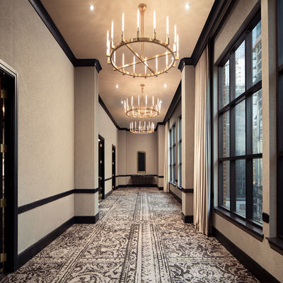 Tapis d'hôtel professionnel pour la salle de banquet de l'hôtel de luxe