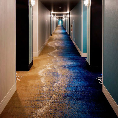 Tapis de sol pour hall d'entrée d'hôtel commercial de 3,66 m ou 4 m de largeur