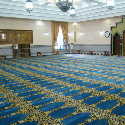 Tapeau en forme rectangulaire moelleux Tapeau de mosquée sur mesure pour le salon Hauteur moyenne de la pile