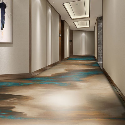 Pile en boucle Alfombra Axminster Runner Tapis pour un hôtel 5 étoiles Salle de banquet Plancher