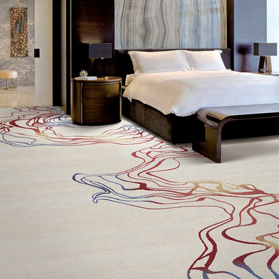 Hôtel 5 étoiles sur mesure Salle de banquet Tapis et tapis Pour le commerce Place Rectangle plancher