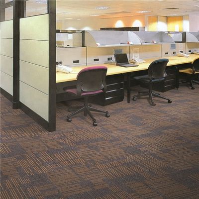 Hauteur de la pile 4 mm 650 g/m2 50x50 cm Carreaux carrés Tapeau de bureau en design moderne 100% nylon