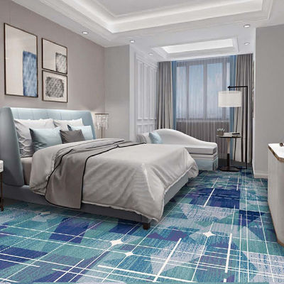 Taille personnalisée 80% laine 20% nylon rembourré tapis de couloir d'hôtel pour la vente de design moderne