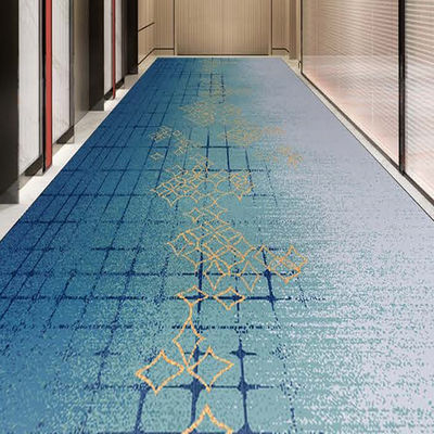 Taille personnalisée 80% laine 20% nylon rembourré tapis de couloir d'hôtel pour la vente de design moderne