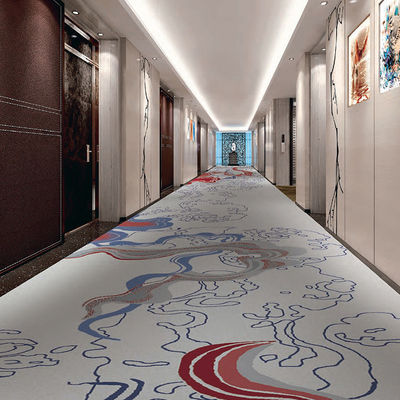 Tapis d'impression en nylon sur mesure pour tapis d'escalier commerciaux dans les hôtels 5 étoiles