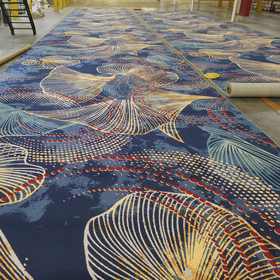 Tapis imprimé en pierre d'argent style moderne pour salle de banquet salle de mariage théâtre hôtel