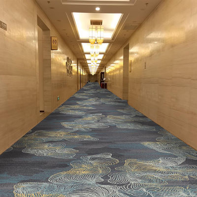 Axminster laine nylon machine-made tapis mural tapis personnalisé pour la chambre d'hôtel dans les hôtels