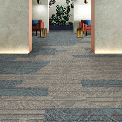 Tapis modulaire pour bureau en nylon, couleur personnalisée