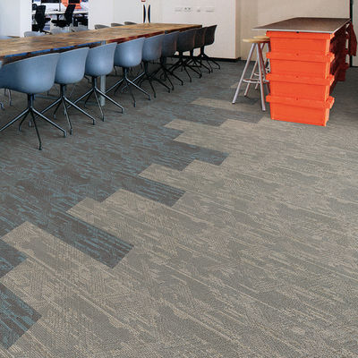 Tapis modulaire pour bureau en nylon, couleur personnalisée