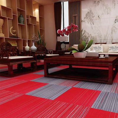 Carreaux de tapis art déco en forme de pile en boucle pour les intérieurs
