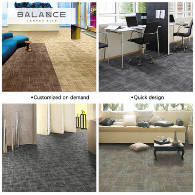 Carreaux de tapis carrés 50x50 pour les bureaux commerciaux