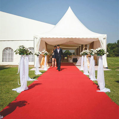 Un coureur de tapis rouge de luxe moderne pour la prière du mariage, la fête de la maison, la voiture, 100% polyester.