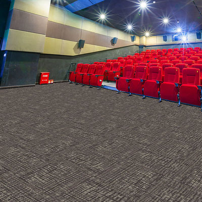 Carreaux de tapis de bureau sur mesure 50*50 cm support de bitume forme carrée pour le commerce