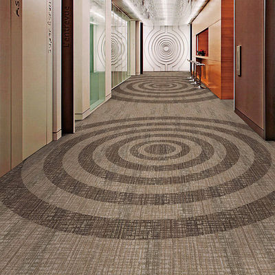 Carreaux de tapis de bureau sur mesure 50*50 cm support de bitume forme carrée pour le commerce