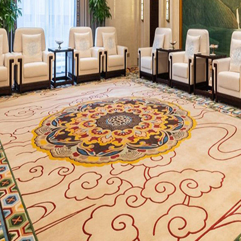 Tapis d'hôtel en style jacquard classique pour salle de banquet