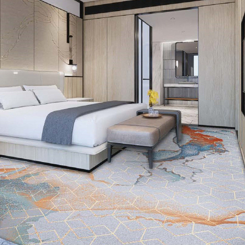 Hôtel Axminster tapis tapis 80% laine 20% nylon paroi à paroi densité 7 * 10 insonorisé