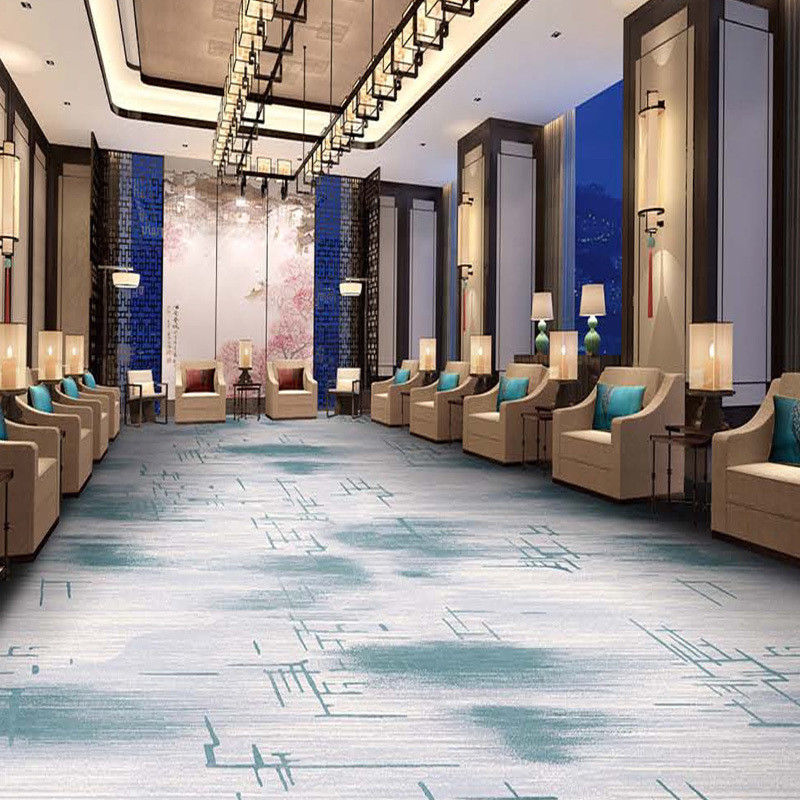 Impression personnalisée de tapis de coupe à pile Axminster pour l'hôtel