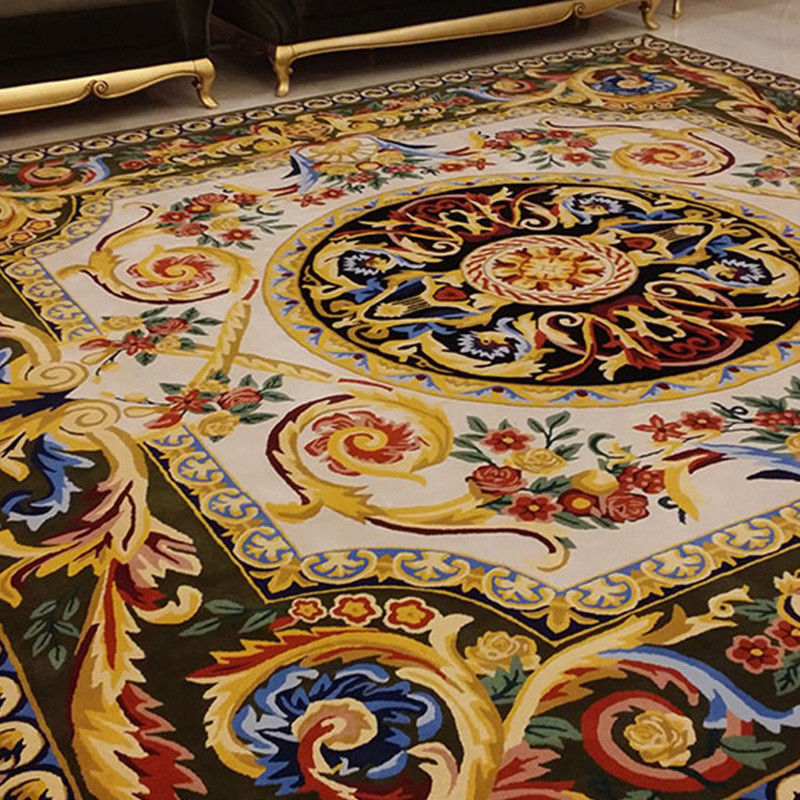 Chambre de séjour 5 étoiles Hôtel artisanal Tapis en peluche Hauteur de pile Design moderne Tapis Chambres