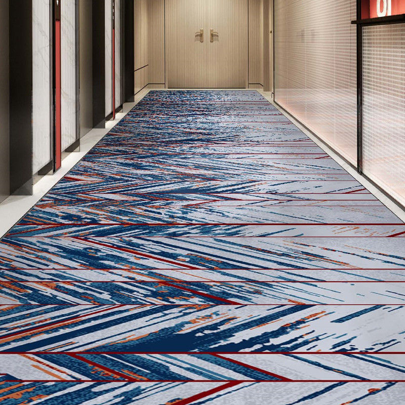 Pile moyenne sur mesure 5 étoiles Design Salle de banquet Tapis d'hôtel pour la salle d'accueil