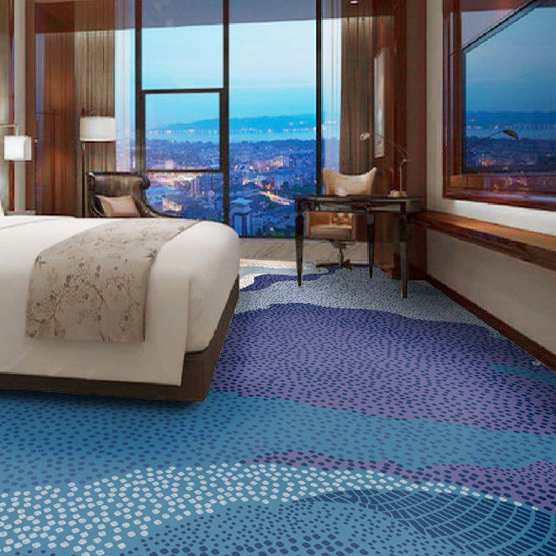 Salles de banquet Plancher hauteur moyenne de pile Tapis d'hôtel 5 étoiles avec design coussiné