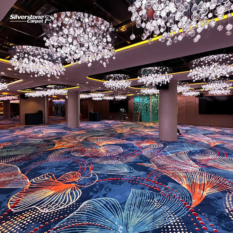 Corridor du hall de l'hôtel MACHINE faite sur mesure Tapis Axminster Moquette d'impression mur à mur