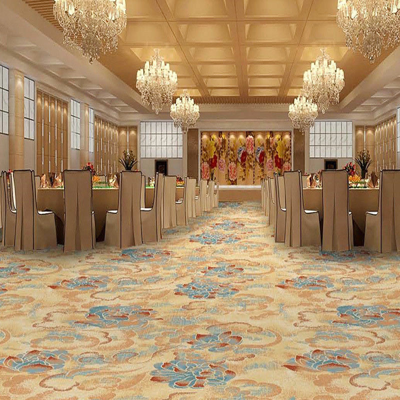 Tapis de salle de banquet tapis de sol en nylon commercial moderne pour le hall d'entrée et les chambres des hôtels