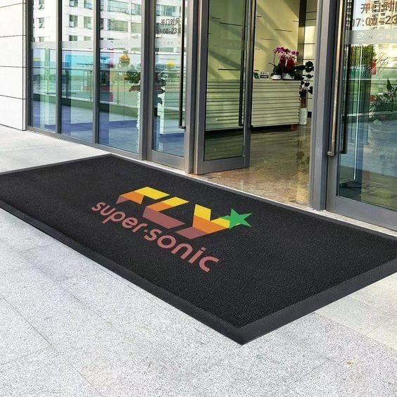 Tapis imprimé 3D d'épaisseur moyenne sur mesure pour tapis de bureau