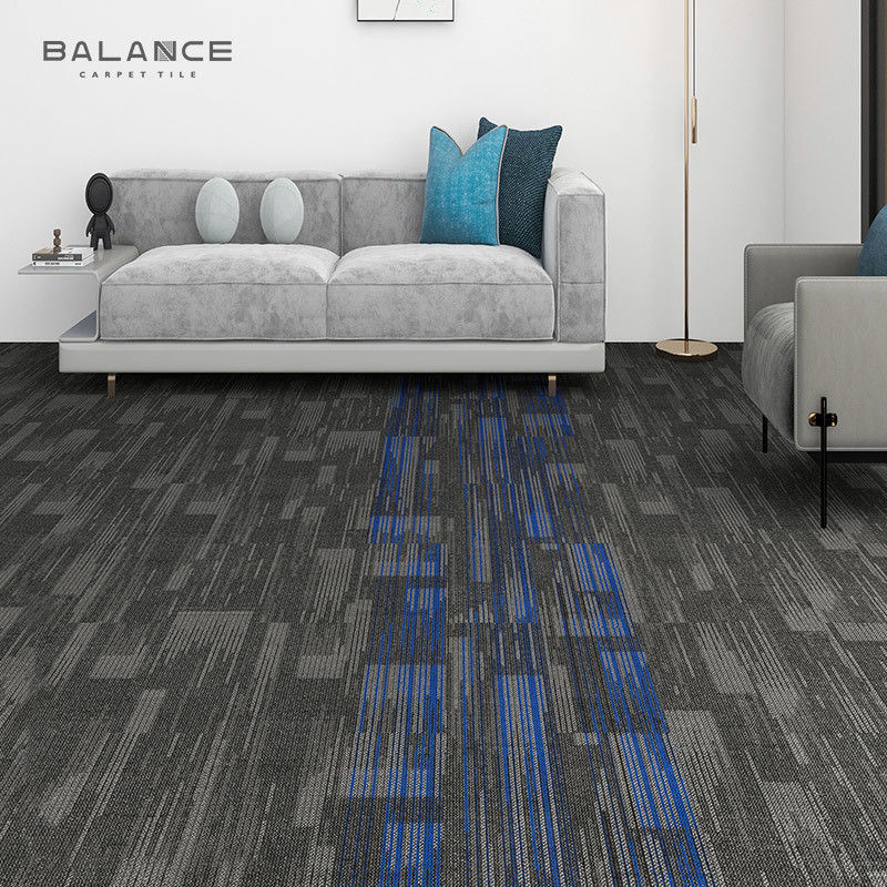 Tapeau de carrelage moderne et grand en nylon lavable avec boucle de coupe en pile tuftée