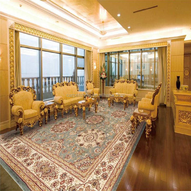 Design moderne Technique de piles coupées tuftées 10 mm Épaisseur ovale 100% tapis en laine fait à la main pour la maison