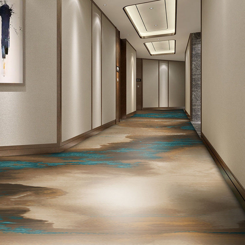 Tapis en nylon imprimé 3D sur mesure pour les couloirs des hôtels