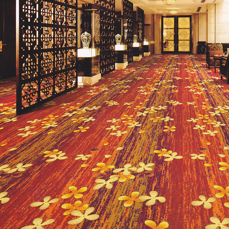 Corridor mural en nylon tapis d'impression pour les couloirs et les chambres des hôtels