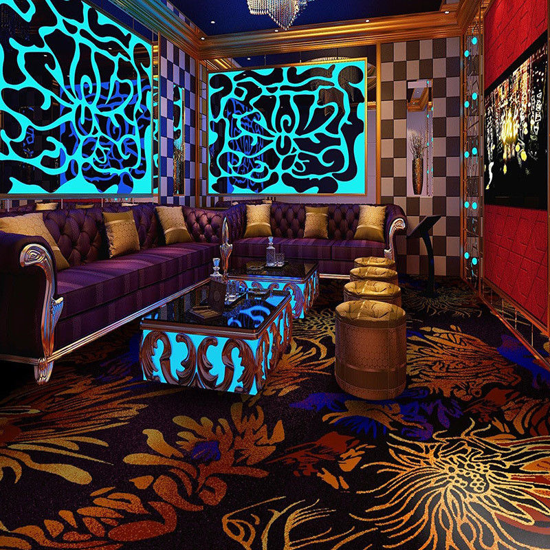 Moquette moderne Axminster Design Tapis 3D mur à mur pour tapis d'hôtel Tapis de club de nuit