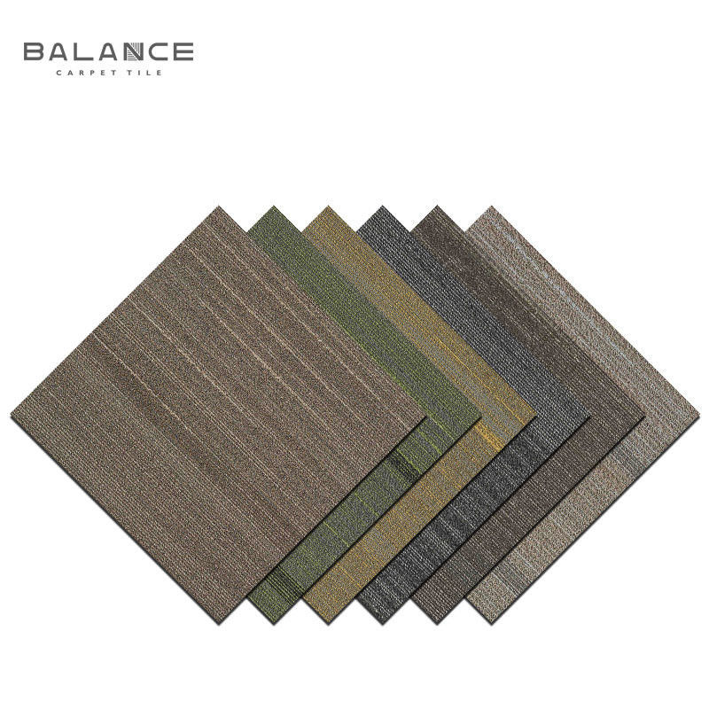 50x50 carrés PVC polyester polypropylène boucle pile plancher carpet carreaux pour le salon cuisine salle à manger lavable