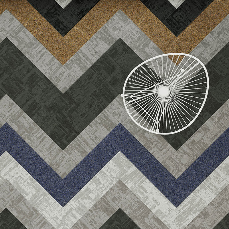 Carreaux de tapis pliables de design moderne pour le bureau, le salon, l'hôtel et la maison
