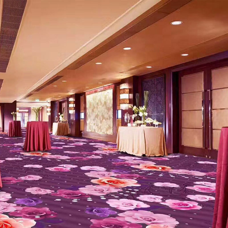 Largeur de 12 ou 13,12 pieds Tapis Axminster pour salle de réunion et banquet Style hôtel de luxe
