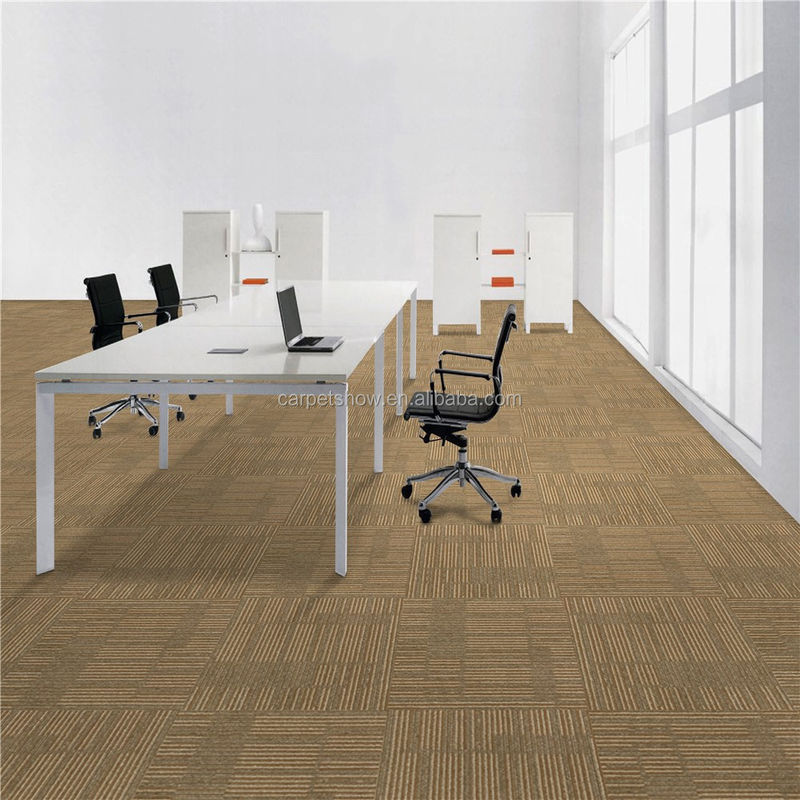 Plancher en vinyle à l'épreuve de l'eau avec support en PVC et motif de pile en boucle à plusieurs niveaux