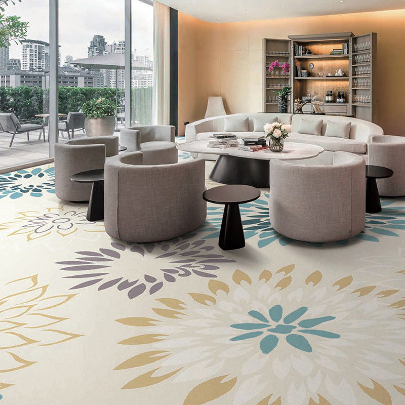 Hôtel 5 étoiles sur mesure Salle de banquet Tapis et tapis Pour le commerce Place Rectangle plancher